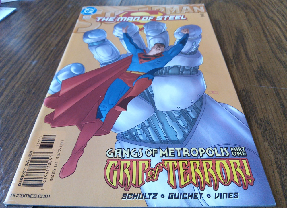 Superman: The Man Of Steel #123 April 2002 DC Comics